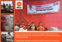 Bantu Korban Banjir, PKS Subang Kerahkan Relawan