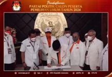 Pendaftaran PKS Sebagai Peserta Pemilu di KPU