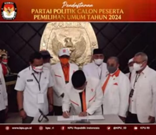 Pendaftaran PKS Sebagai Peserta Pemilu di KPU