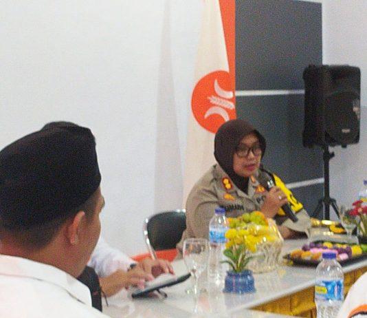 Jaga Kondusivitas Jelang Pemilu, Kapolres Subang Kunjungi Kantor DPD PKS Subang